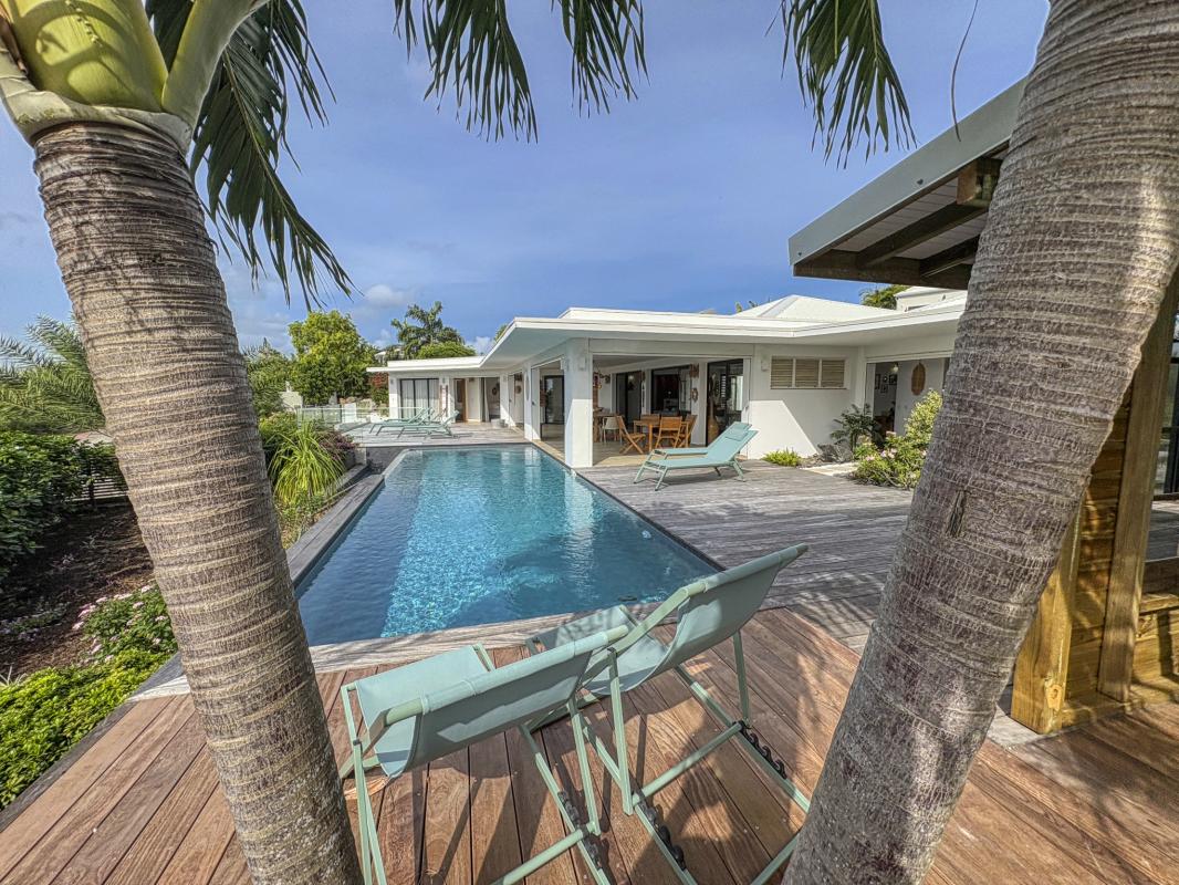 2.Location villa piscine Saint François Guadeloupe_Vue d'ensemble